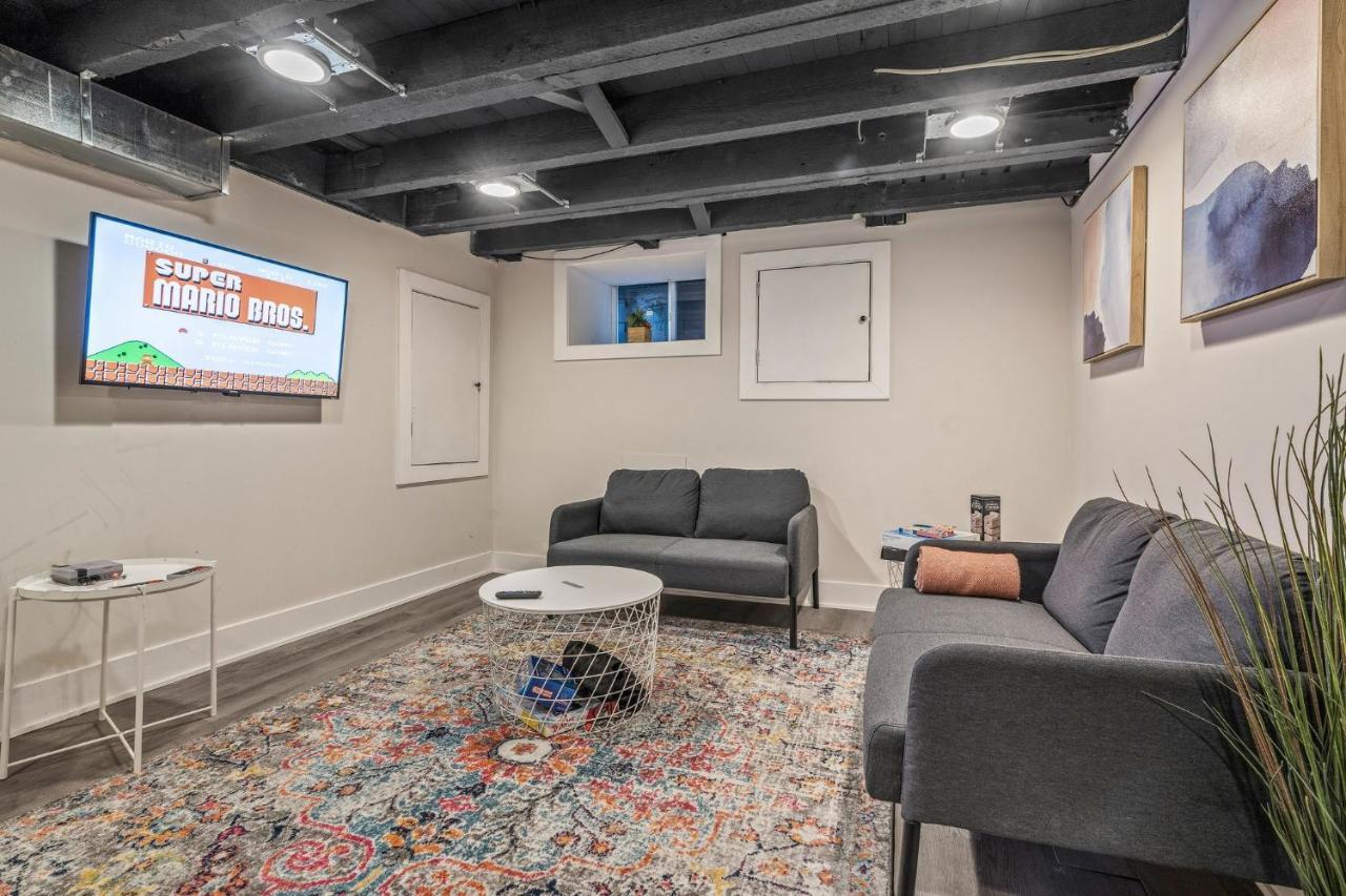 פילדלפיה Kid-Friendly Fishtown Family Retreat With Game Room מראה חיצוני תמונה
